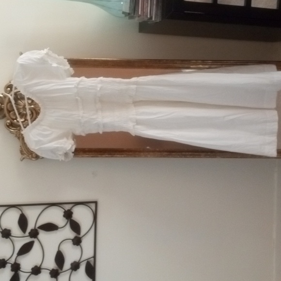 White Midi Dress - Picture 4 of 8